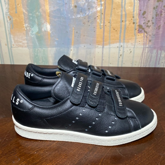 Adidas Consortium UNOFCL X Human Made Core Black/ Off White Mens Black 6.5 - Picture 2 of 8